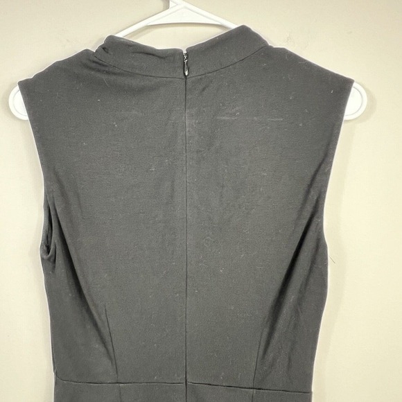 Kate Spade Black Sleeveless Gwendolyn Sheath Ponte Dress Size 0 - Picture 9 of 11